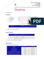 Guided Coupling: Dimensions