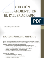 Protección Medioambiente Taller Agrario