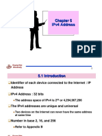 Chapter5 IPv4 Address Version Final