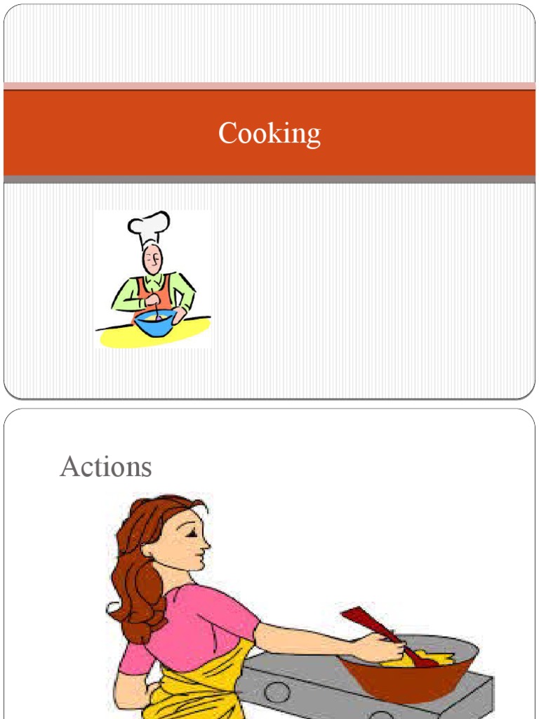 Cooking Verbs 2 | PDF
