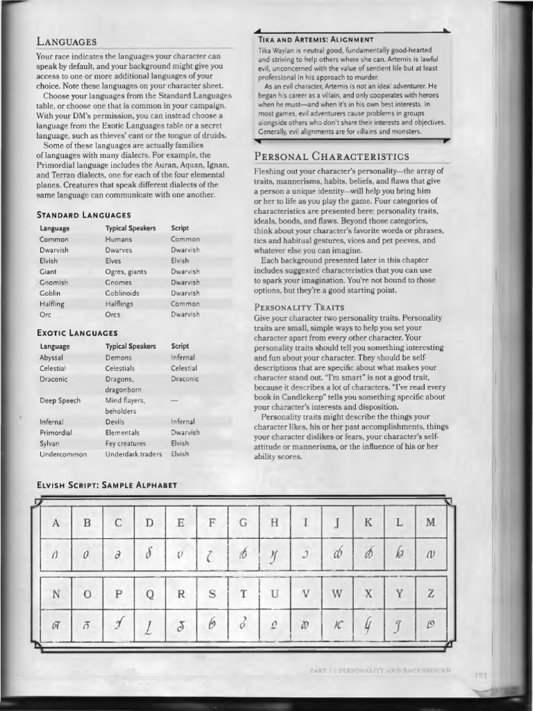 Anguages: S L Language Typical Speakers Script | Download Free PDF ...