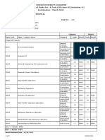 Online Statement of Marks For: B.Tech. (CR) Sem-IV (Semester - 4) Examination: March-2021