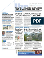 Front Page Layout, DBR