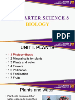 1St Quarter Science 8: Biology
