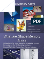 Shape Memory Alloys