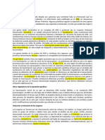 Capítulo 1 - Introducción A La Regulación y La Señalización Moleculares