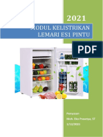 Modul Kelistrikan Lemari Es 1 Pintu