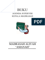 Kover Buku Supervisi Kepala Madrasah