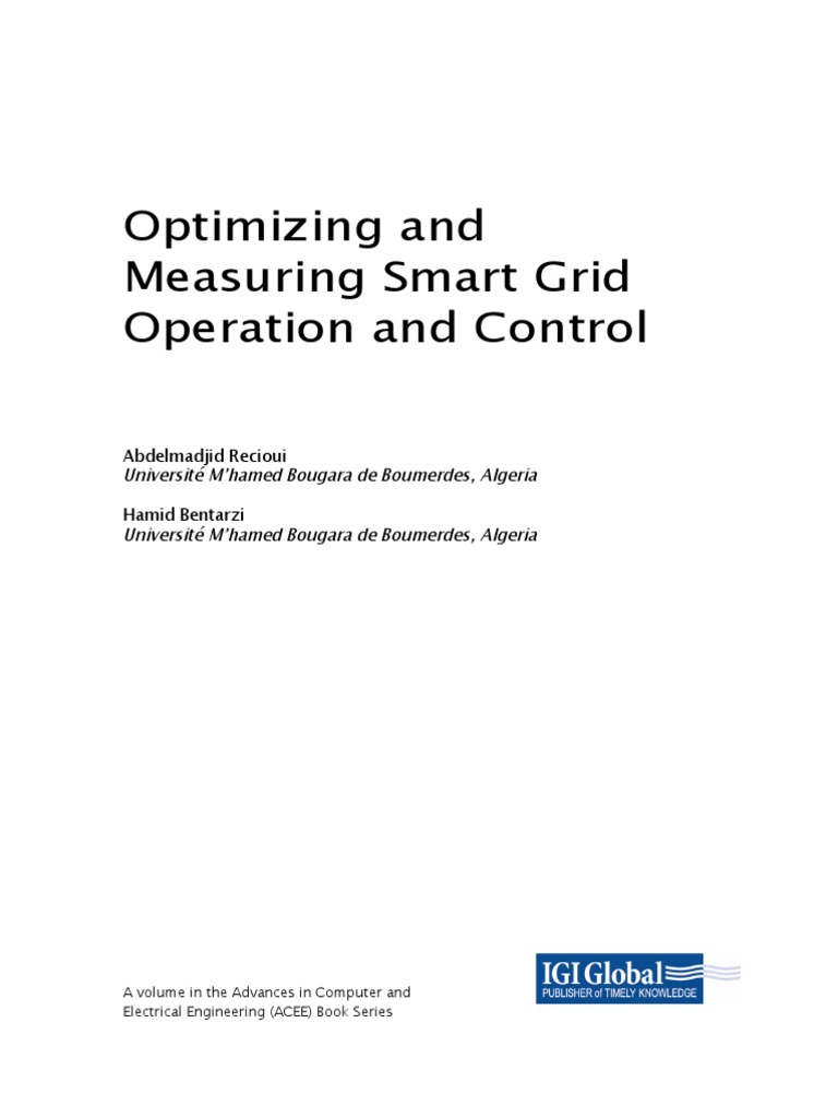 Smart Grids And Hybrid Energy Storage Systems Optimization Techniques