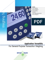 For General-Purpose Transaction Weighing: Application Versatility