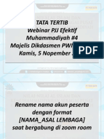 Tata Tertib Webinar PJJ 4