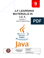 Java Learning Module 1 10