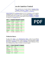 Grupos étnicos de América Central