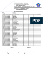 Daftar Nilai Internal