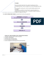 Postoperative Nursing