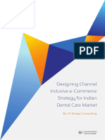 Designing Channel Inclusive E-Commerce Strategy For Indian Dental Care Market