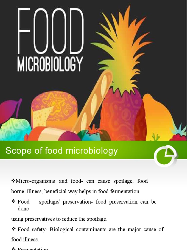 Introduction To Food Microbiology Download Free Pdf Microorganism
