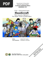 TLEGrade7and8 Handicraft QTR1 Module1