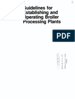 Guidlines For Establishing and Operating Broiler Processing Plant USDA