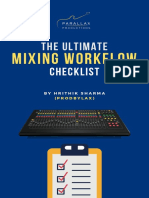 The Ultimate Mixing Workflow Checklist