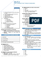 ORTHOPEDIC PT 2 (Postlec #3) Arthritic & Connective Tissue Diseases