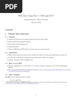 IPSL Boot Camp Part 5: CDO and NCO: 1 Climate Data Operators