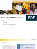 Americas Distribution, Service & Marketing: Electronic Technician (ET) 2020C Release Notes
