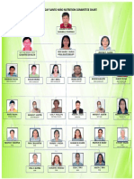 Barangay Nutrition Committee Chart