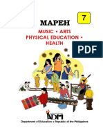 Mapeh 7: Music - Arts Physical Education - Health