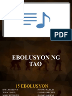 Ebolusyon NG Tao