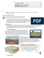 Module 3 Part 1 Earth Science - History of The Earth