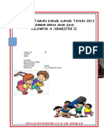 Sampul Tema & Lembar Kerja Anak (LKA)