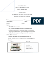 Activity Sheet TLE Grade 7 - Week 2 Perform