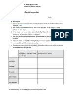 Dialang Engels Reflectieformulier