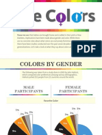 Las Preferencias de Los Colores Según El Sexo