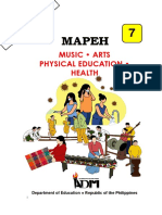 Mapeh 7: Music - Arts Physical Education - Health