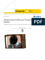 Del Mastro (2017) Abogacía pervertida