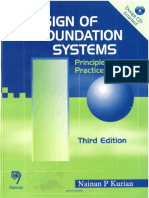 Design of Foundation Systems