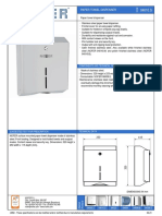 Paper Towel Dispenser: Components and Technical Specifications
