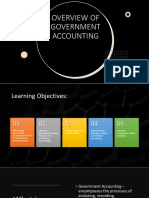 OVERVIEW OF GOVERNMENT ACCOUNTING