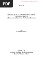 Download PEMIKIRAN FILSAFAT PENDIDIKAN ISLAM by Ipul Olldscool Ckdya SN52968643 doc pdf