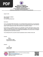 Letter Educational Assistance | PDF