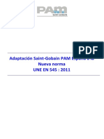 Adaptación Saint-Gobain PAM a la norma UNE EN 545