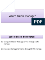 Configure Failover Web Apps with Azure Traffic Manager