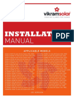 Installation Manual for Vikram Solar Modules