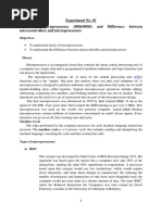 Microprocessor Based System Lab Manual