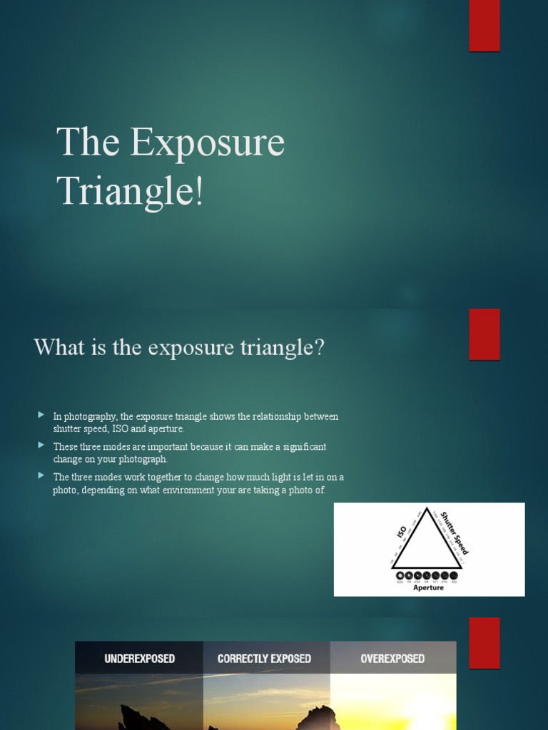 Understanding the Exposure Triangle | PDF | Science & Mathematics ...