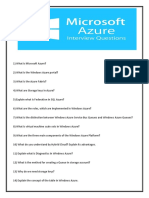 Azure Interview Questions Set-2