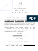 Rozhodnutie - Uznesenie Z Predbežného Prerokovania II. ÚS 493 - 2020