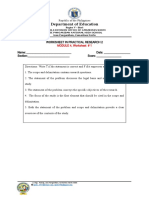 Worksheets For PR2 - Q1M4